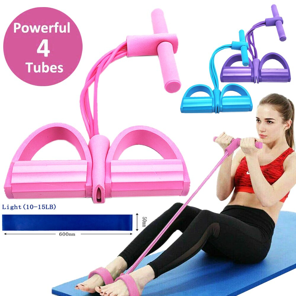 Tummy Trimmer Resistance Exerciser – Portable Waist & Core Workout Equipment for Home Fitness
