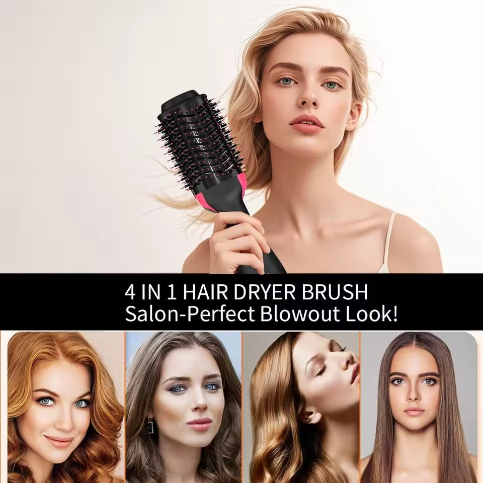 One Step Heating Comb Straightener Hair Comb Hair Dryer and Electric Comb Brush